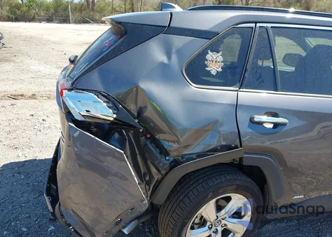 2020 Toyota Rav4 Hybrid Limited из США, поврежденный, VIN 2T3DWRFV3LW086170